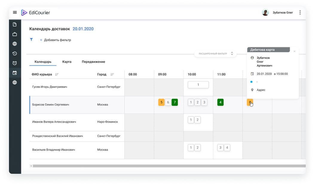 EdiCourier программа