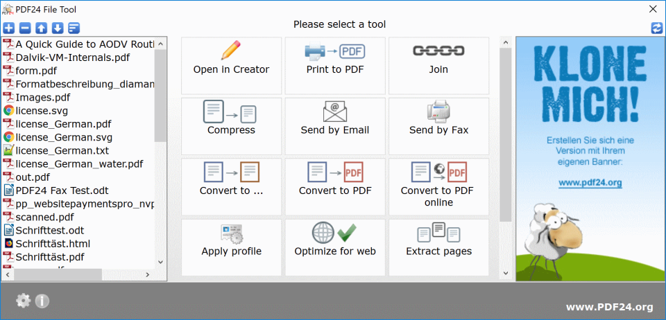 PDF24 Creator