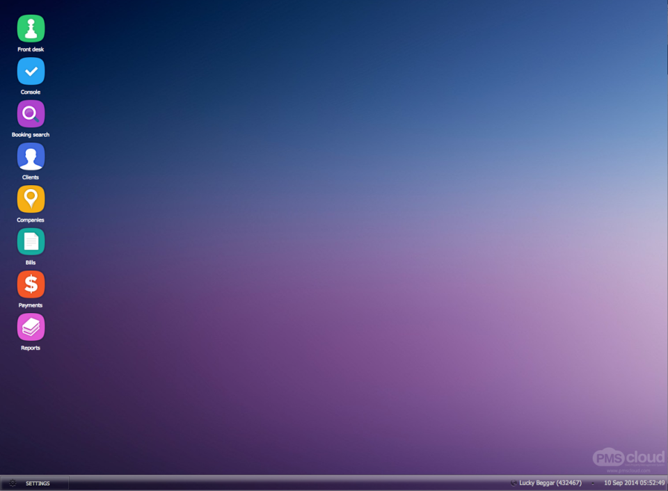 PMS Cloud программа