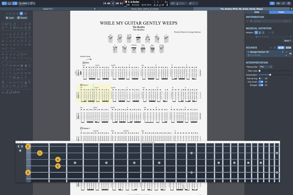 Guitar Pro сравнение