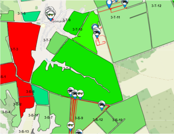 ГЕОМИР Мониторинг с/х техники программа