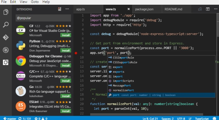 Visual Studio Code программа