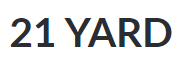 21 YARD