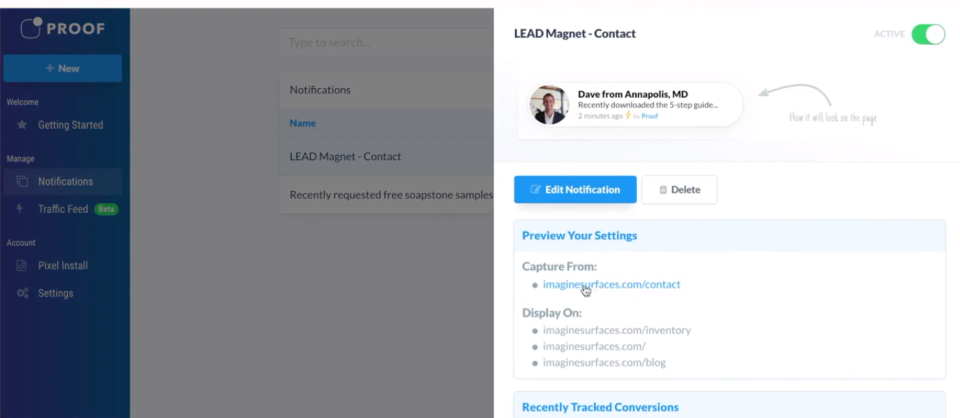 Proof характеристики