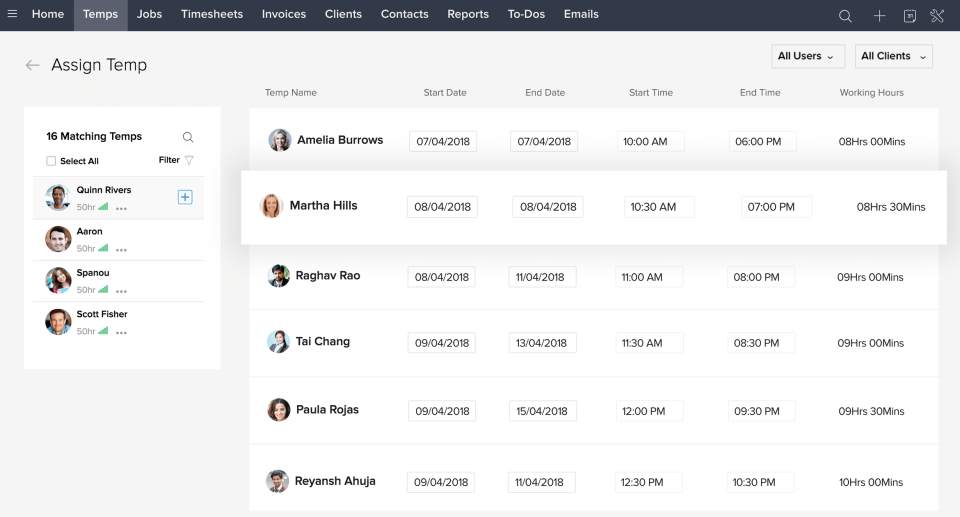 Zoho Workerly программа