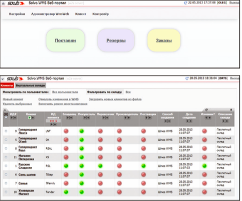 Solvo.WMS программа