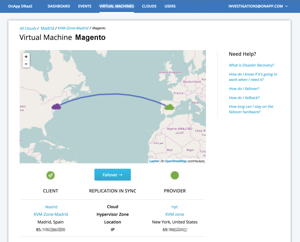 OnApp Cloud Platform 