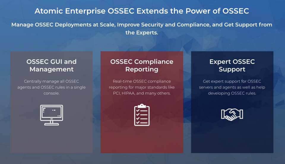 Atomic Enterprise OSSEC