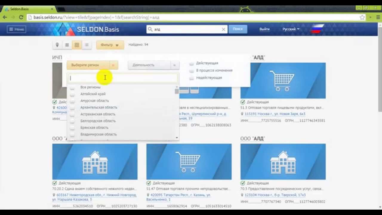 Seldon.Basis характеристики