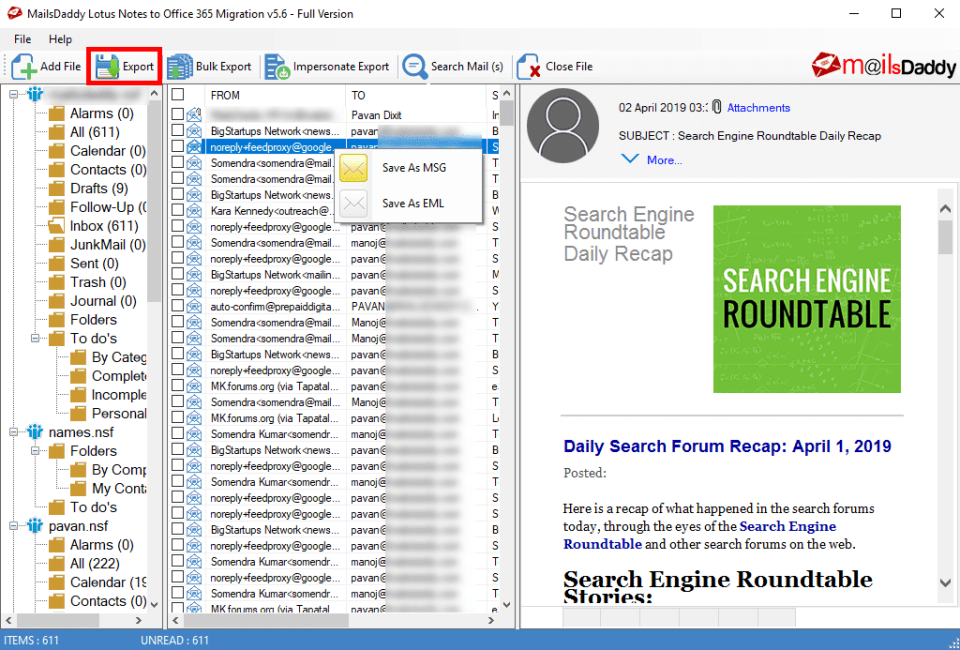 Lotus Notes to Office 365