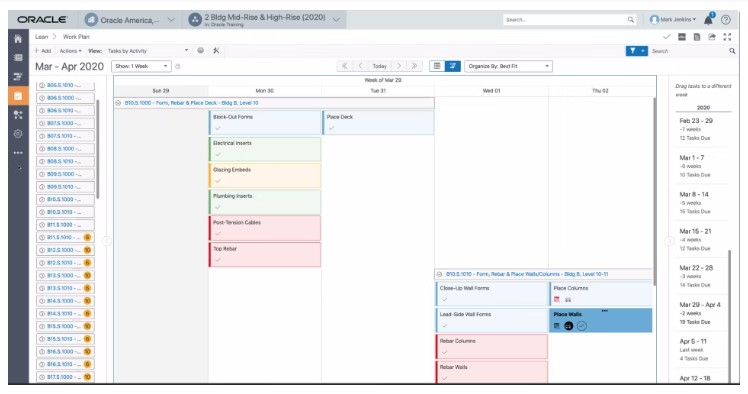 Oracle Primavera Cloud 