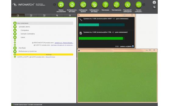 InfoWatch Person Monitor характеристики