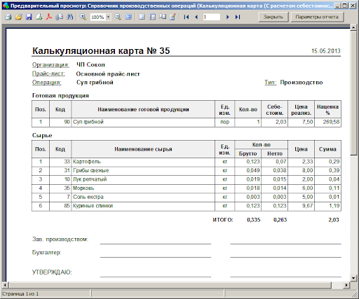 IBS FastFood & Ресторан 