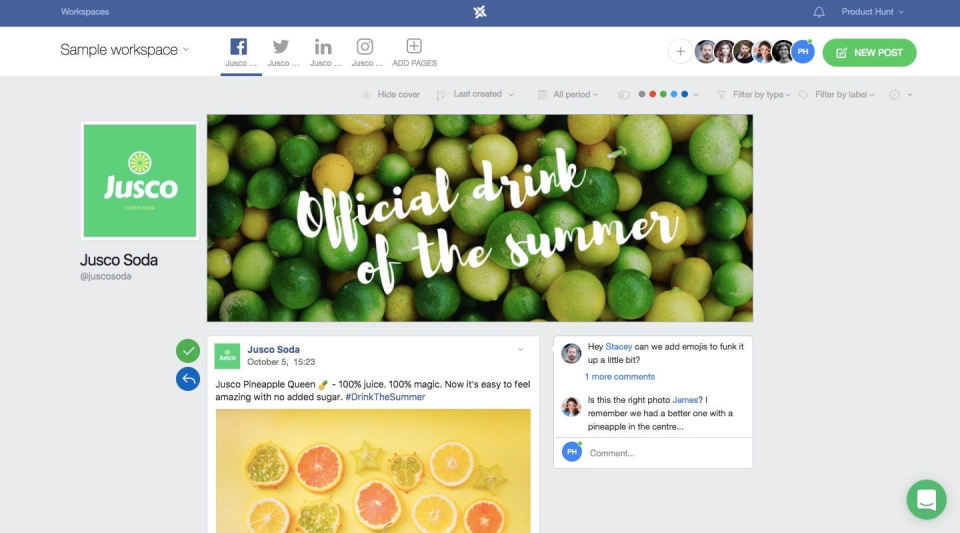 Planable программа