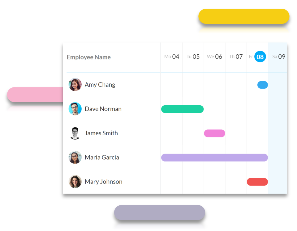 Leave Dates программа