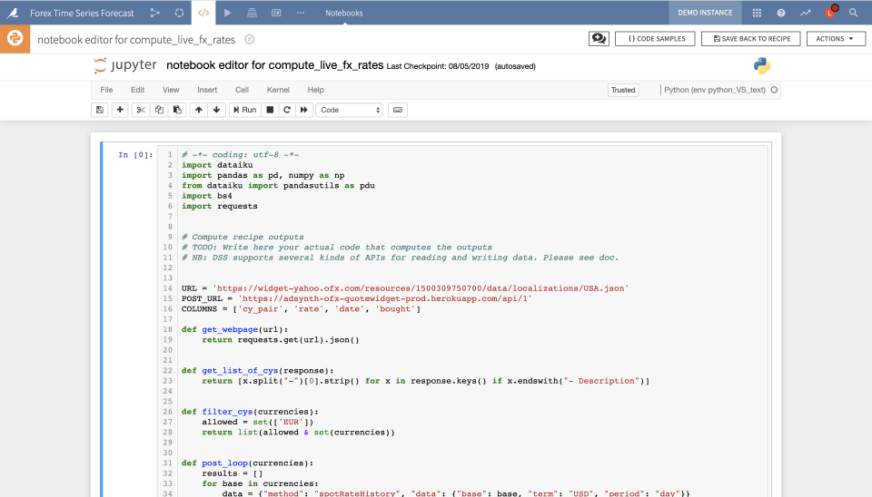 Data Science Studio (DSS)