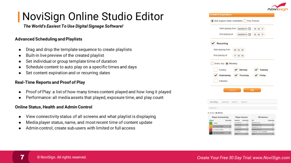NoviSign Digital Signage