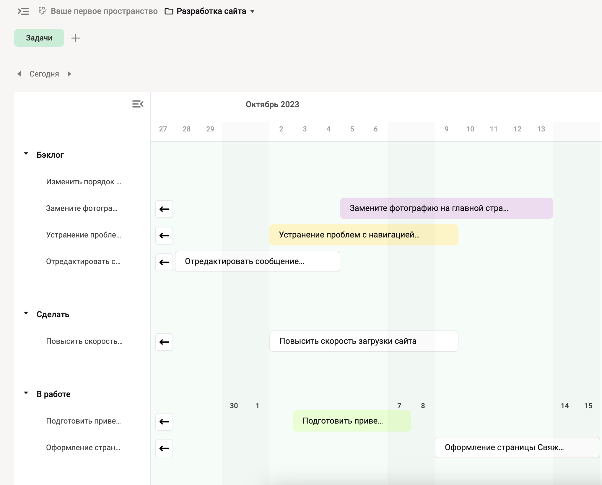 Strive характеристики