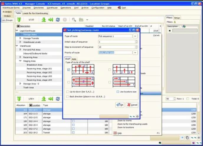 Solvo.WMS подбор