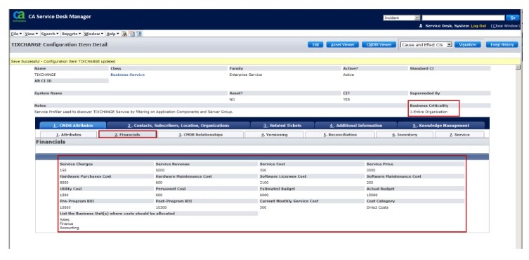 CA Service Desk Manager