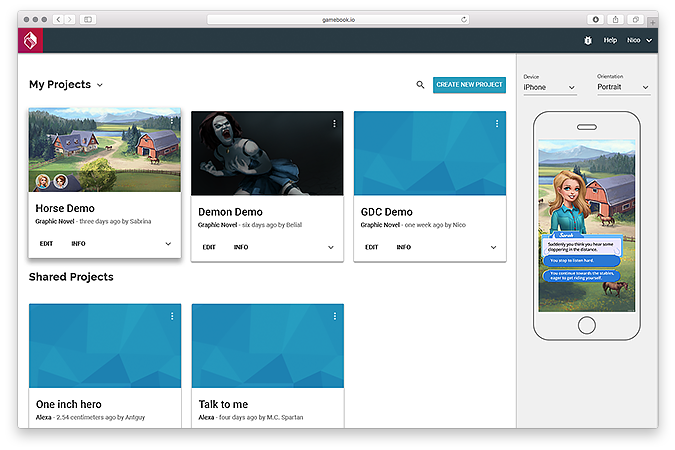 GameBook характеристики