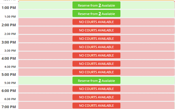 CourtReserve программа