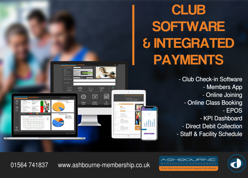 Ashbourne Membership Management программа