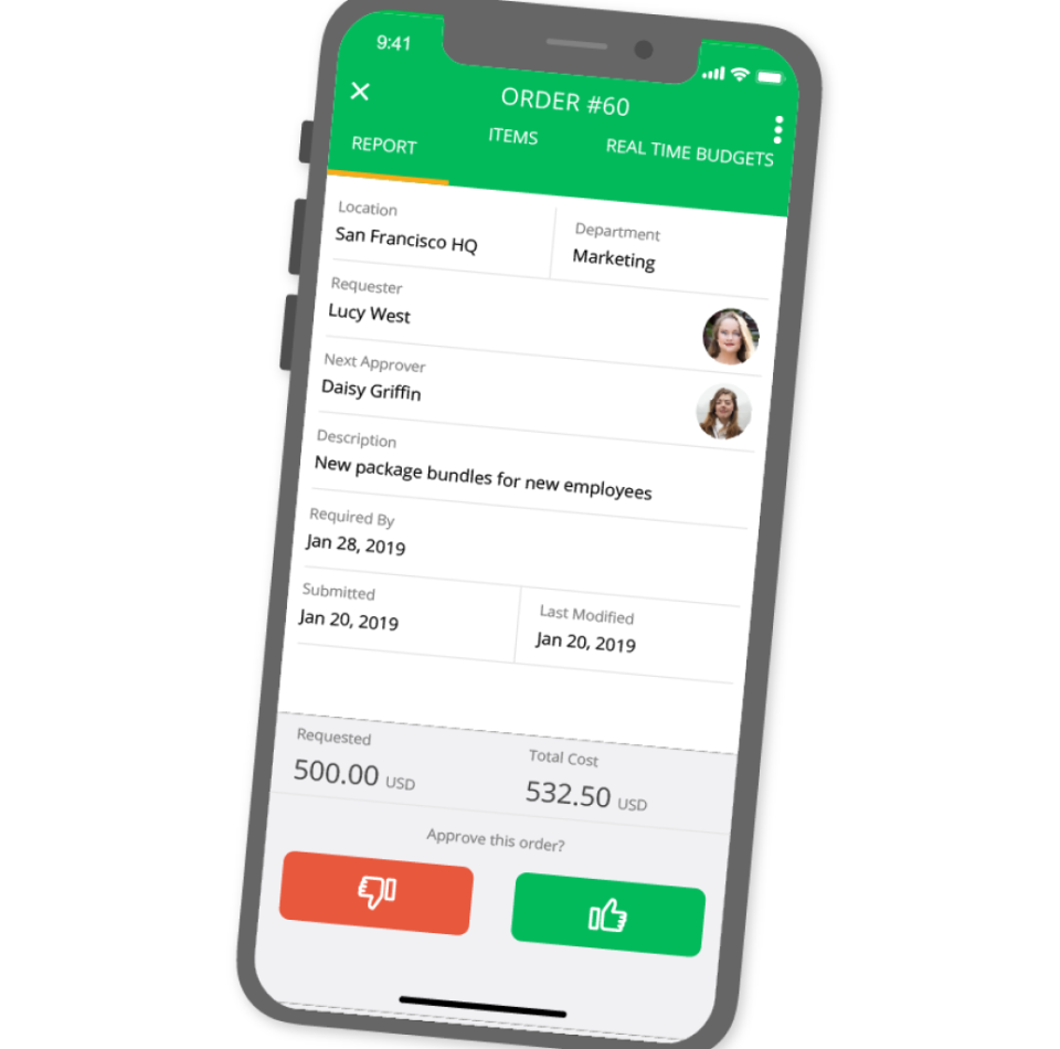 Procurify характеристики