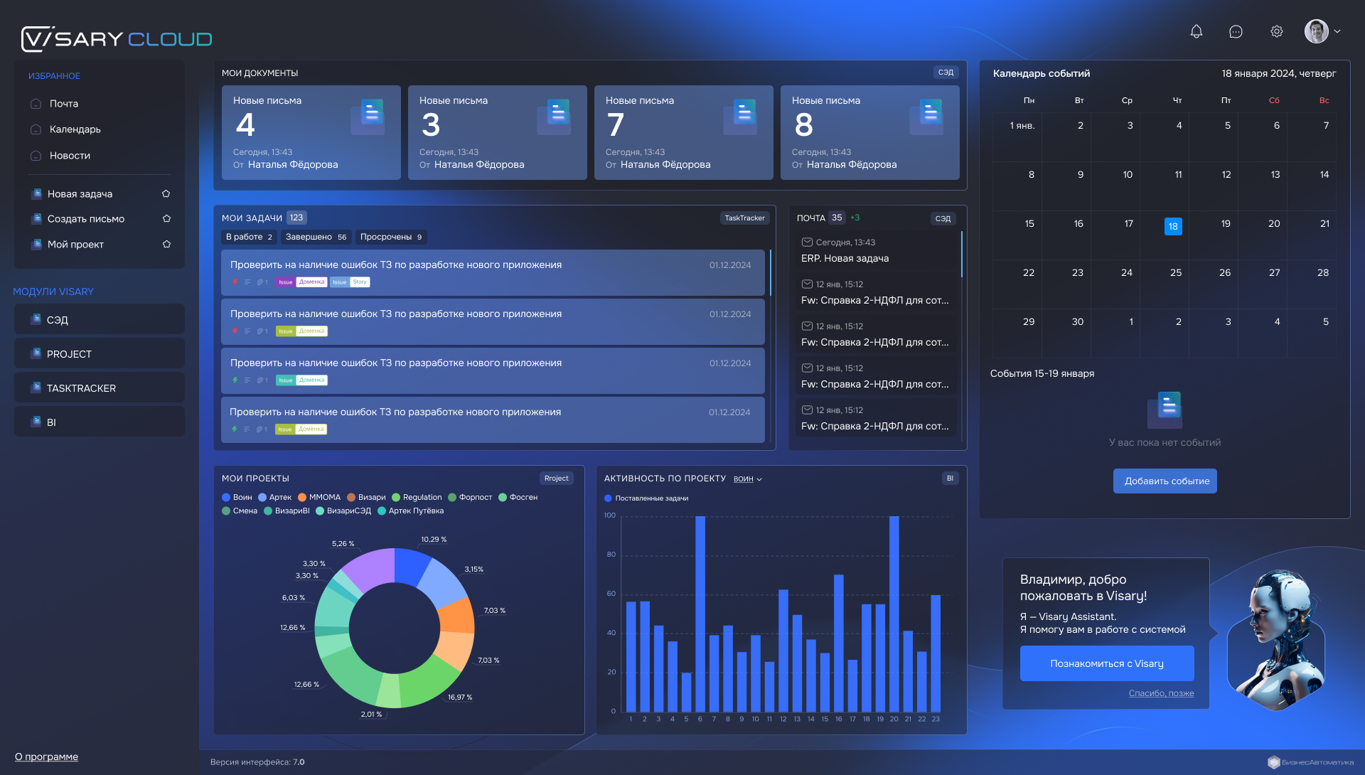 Visary Cloud программа