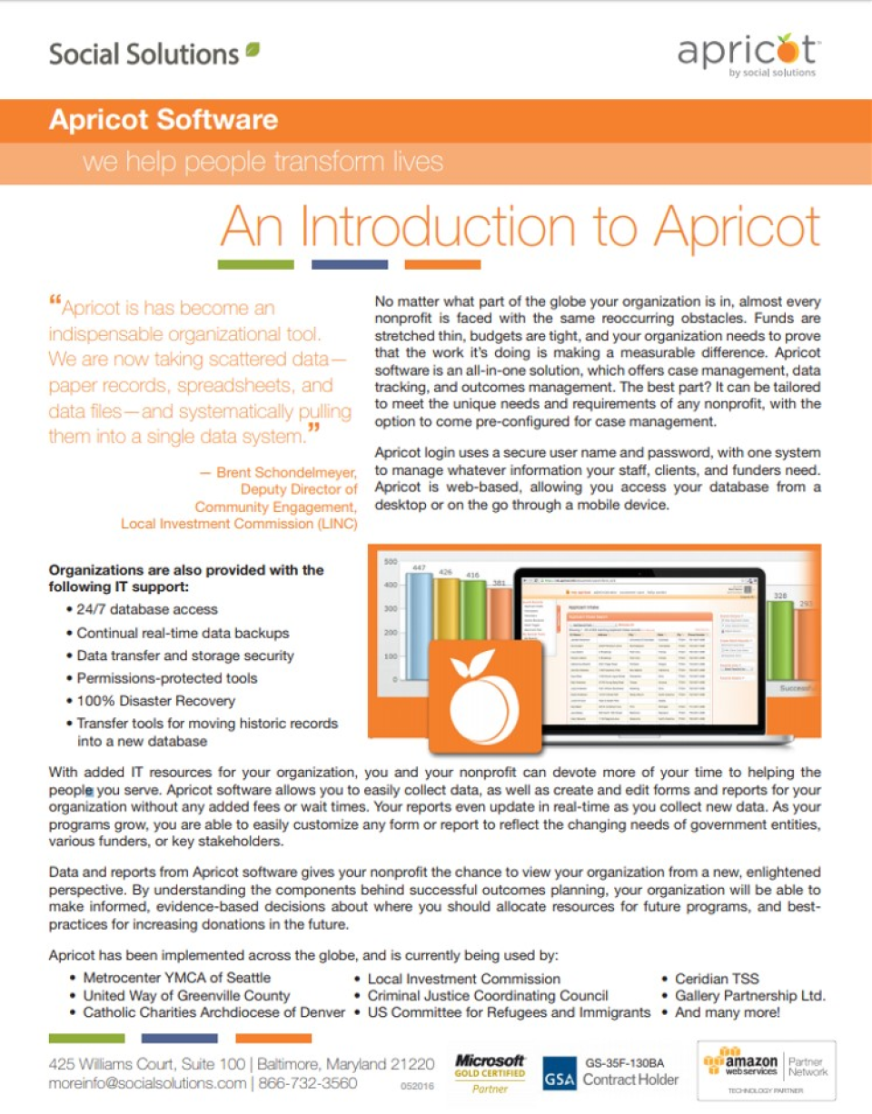 Apricot программа