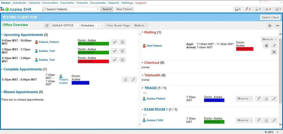Azalea Health характеристики