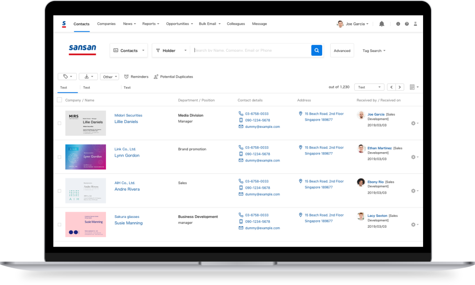 Sansan сравнение