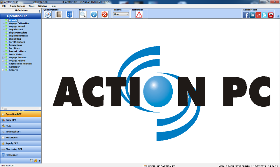 Action Seas Software