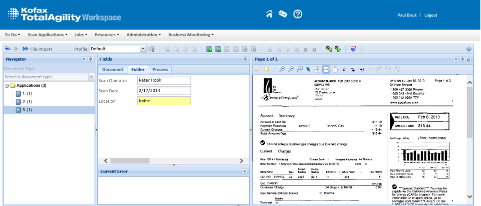 Kofax TotalAgility характеристики