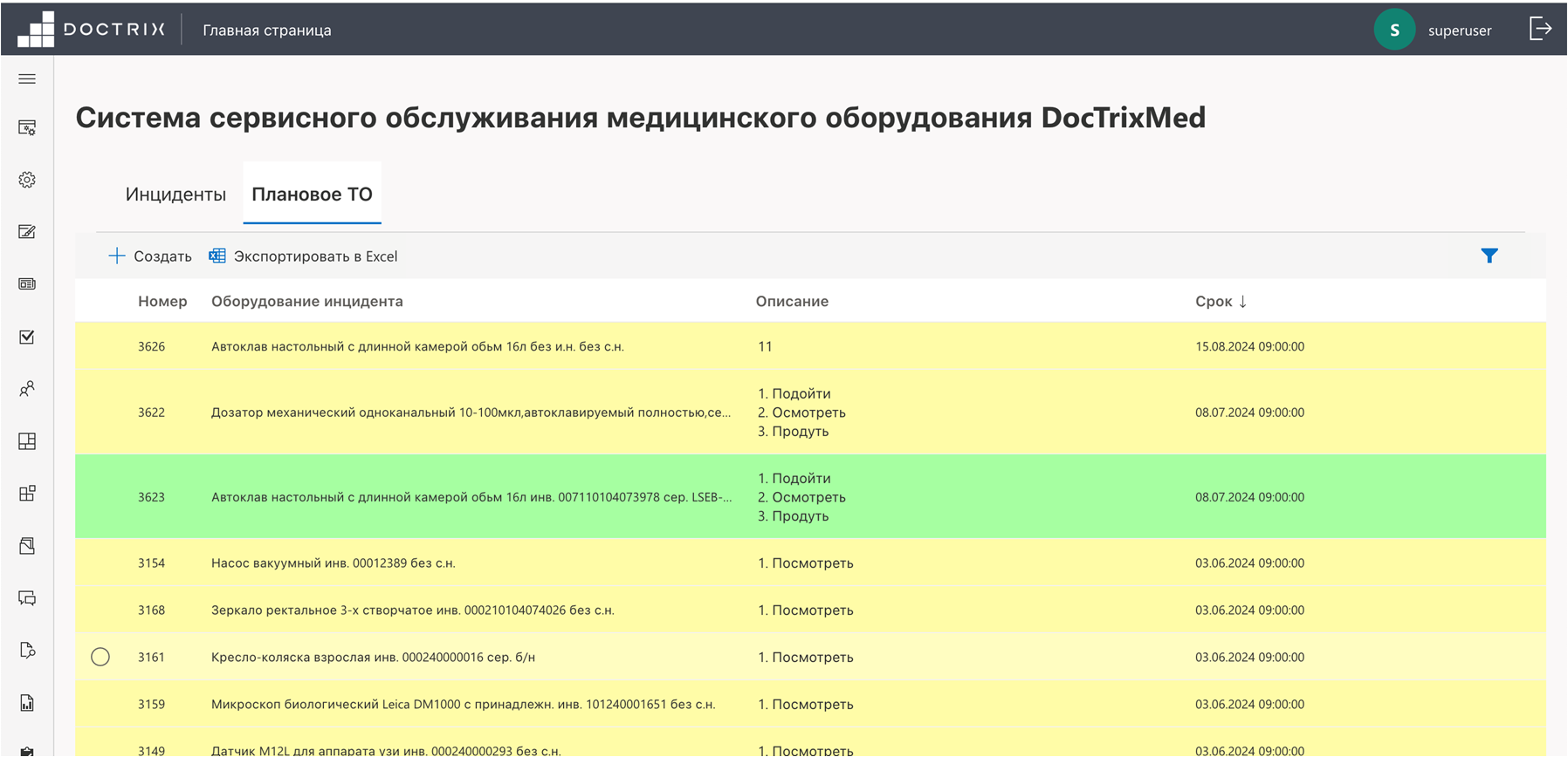 DocTrix Med характеристики