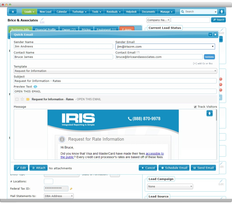 IRIS CRM