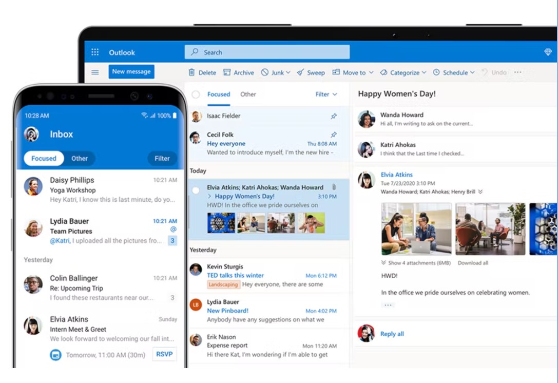Microsoft Outlook программа