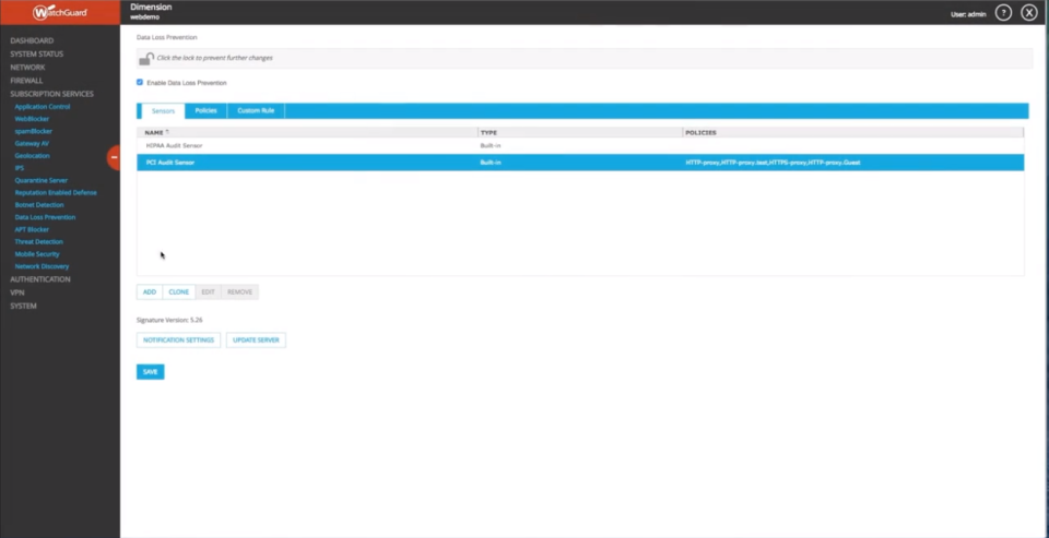 Data Loss Prevention