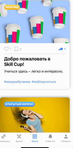 Skill cup программа