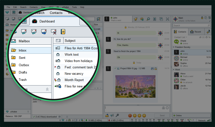 Utopia характеристики