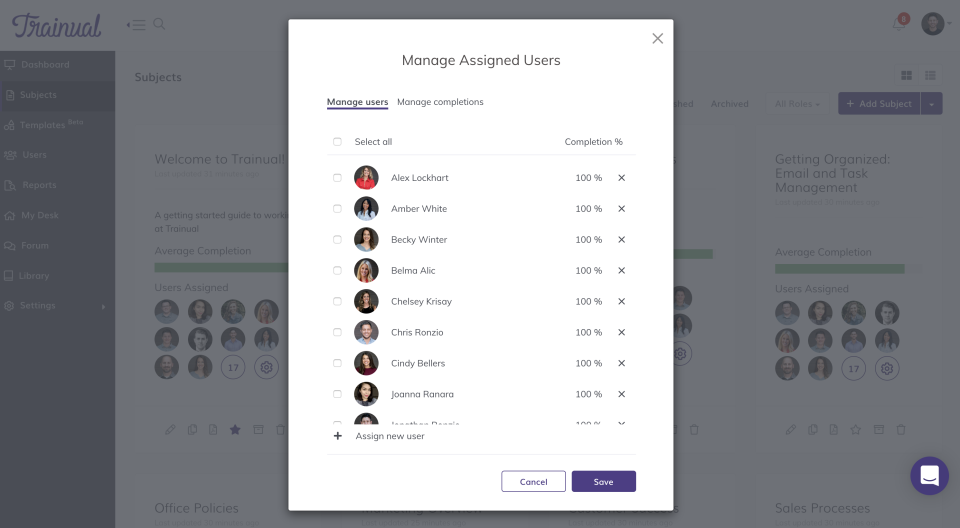 Trainual программа