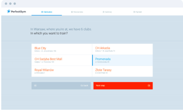 PerfectGym подбор