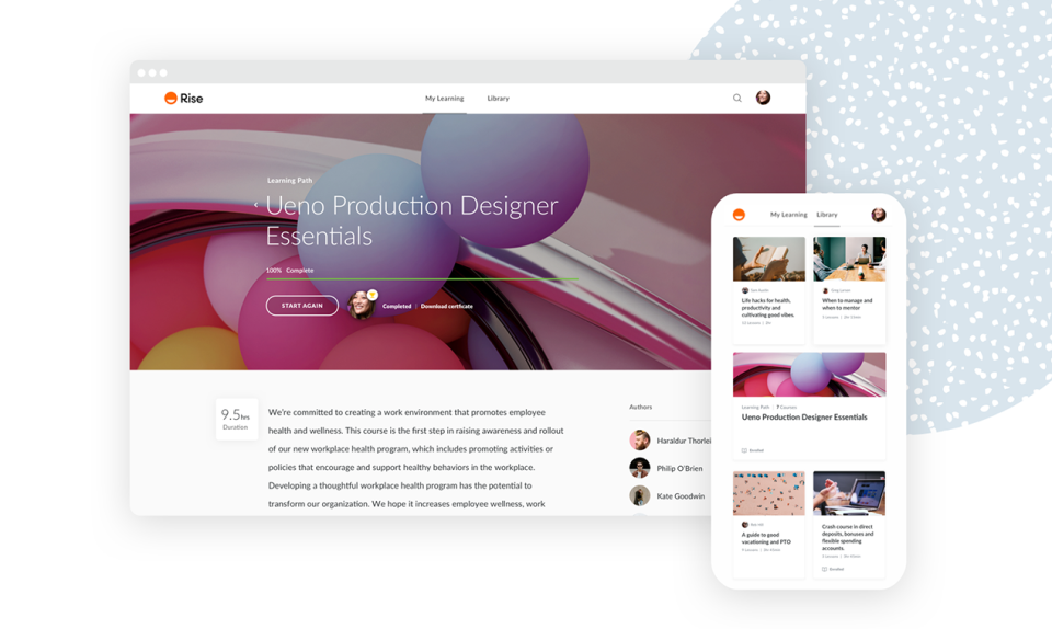 Rise характеристики