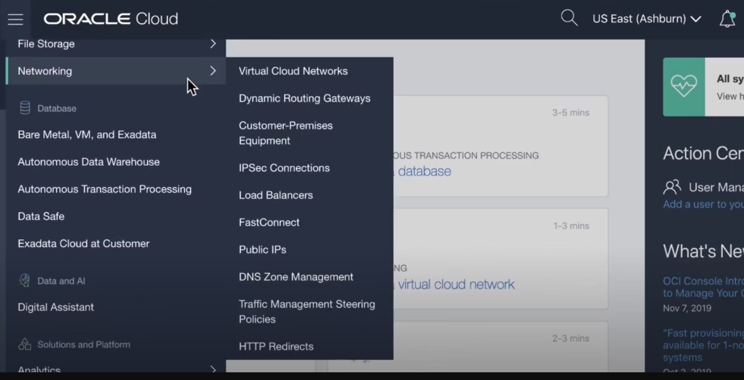 Oracle Cloud Infrastructure