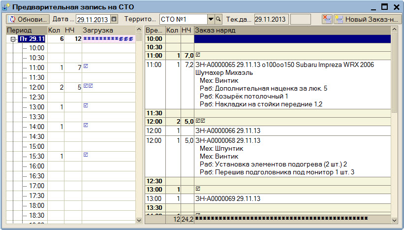 Далион: Автосервис