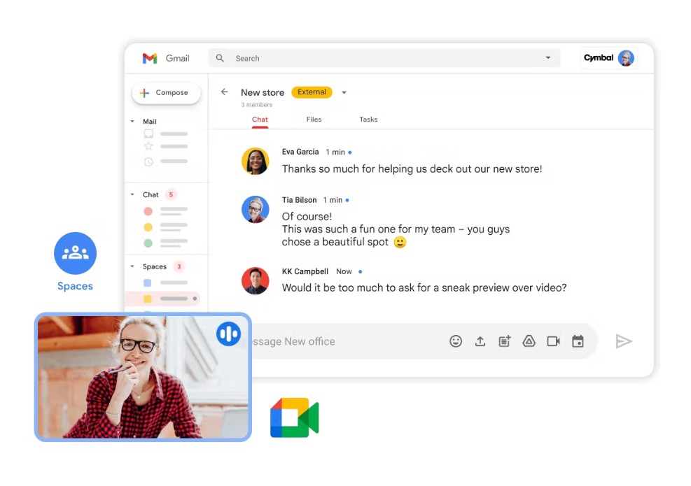 Google Workspace характеристики
