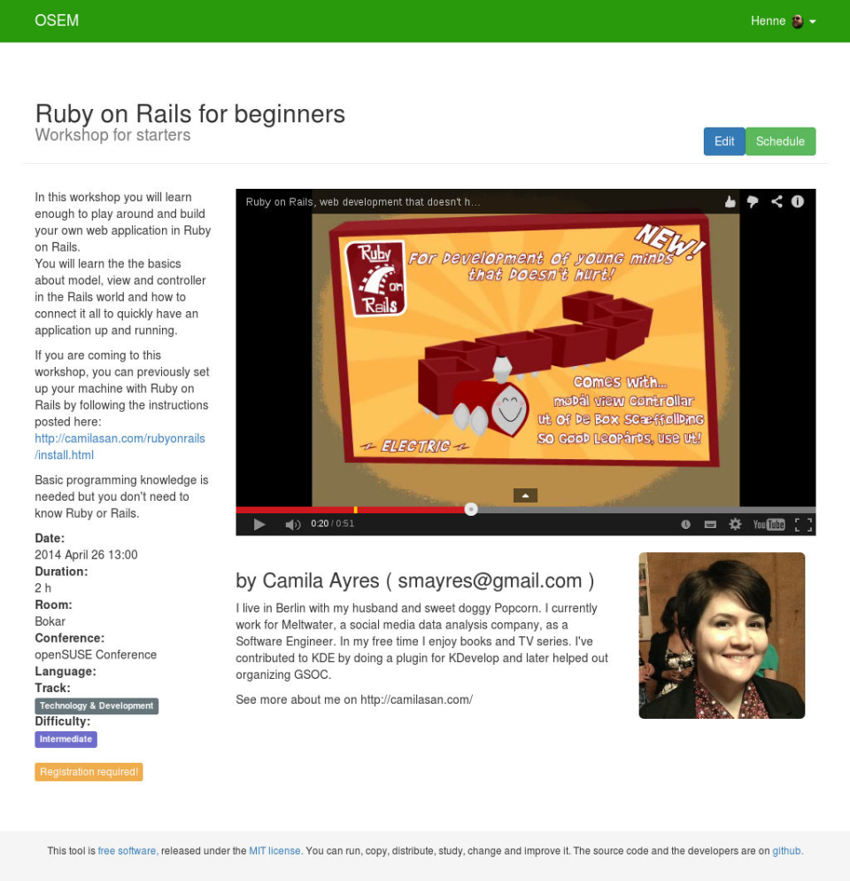 OSEM характеристики