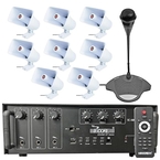 508-8Pcs + Amp 60 + Mic DM5B