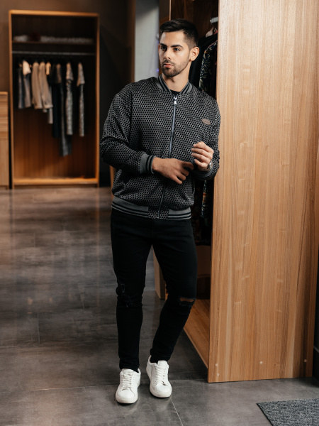 Бомбер "Горошек"