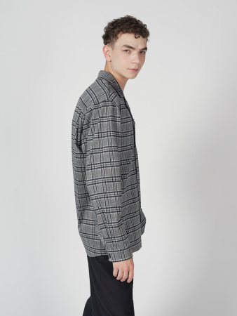 Рубашка "Клетка на пуговицах"